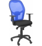 SILLA JORQUERA MALLA AZUL ASIENTO BALI NEGRO 15SABALI840