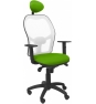 SILLA JORQUERA MALLA BLANCA ASIENTO BALI CABECERO FIJO VERDE PSTACHO 15SBBALI22C