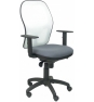 SILLA JORQUERA MALLA BLANCA ASIENTO BALI GRIS 15SBBALI600