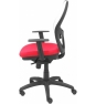 SILLA JORQUERA MALLA BLANCA ASIENTO BALI ROJO 15SBBALI350