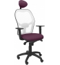 SILLA JORQUERA MALLA CABECERO FIJO ASIENTO BALI MORADO CABECERO FIJO 15SBBALI760C