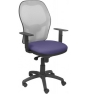 SILLA JORQUERA MALLA GRIS ASIENTO BALI AZUL CLARO 15SGRBALI261