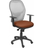 SILLA JORQUERA MALLA GRIS ASIENTO BALI MARRÍ“N 15SGRBALI363