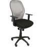 SILLA JORQUERA MALLA GRIS ASIENTO BALI NEGRO 15SGRBALI840