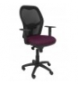 SILLA JORQUERA MALLA NEGRO ASIENTO BALI MORADO 15SNBALI760