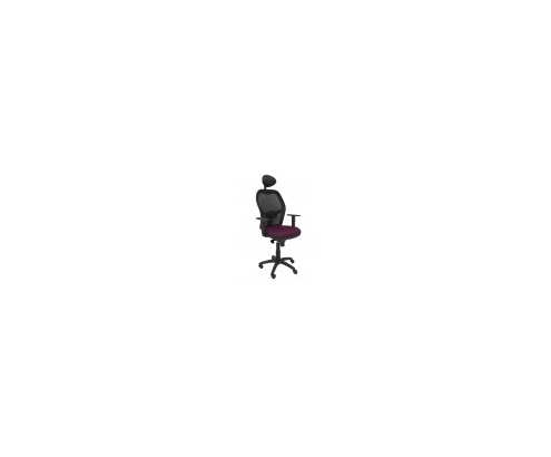 SILLA JORQUERA MALLA NEGRO CABECERO FIJO ASIENTO BALI MORADO 15SNBALI760C