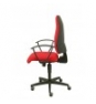 SILLA LEGANIEL SINCRO BRAZOS FIJOS TELA ROJO 344SC350B25