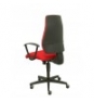 SILLA LEGANIEL SINCRO BRAZOS FIJOS TELA ROJO 344SC350B25