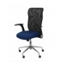 SILLA MINAYA RESPALDO MALLA NEGRO ASIENTO BALI AZUL MARINO 4031BALI200