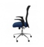 SILLA MINAYA RESPALDO MALLA NEGRO ASIENTO BALI AZUL MARINO 4031BALI200