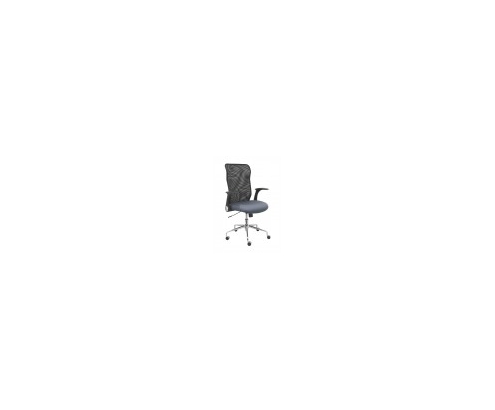 SILLA MINAYA RESPALDO MALLA NEGRO ASIENTO BALI GRIS 4031BALI600