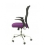 SILLA MINAYA RESPALDO MALLA NEGRO ASIENTO BALI MORADO 4031BALI760