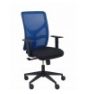 SILLA MOTILLA MALLA AZUL BRAZO REGULABLE ASIENTO BALI NEGRO 21SM229B840B10