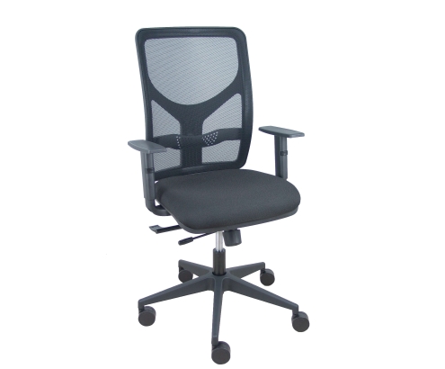 SILLA MOTILLA MALLA NEGRO BRAZO REGULABLE ASIENTO BALI NEGRO 21STM840B840B10CRN65