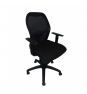 SILLA PIQUERAS Y CRESPO JORQUERA MALLA NEGRA ASIENTO BALI CON TRASLAK 15SNBALI840TK