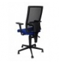 SILLA POVEDILLA RESPALDO MALLA NEGRO ASIENTO BALI AZUL 276DSBALI229