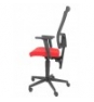 SILLA POVEDILLA RESPALDO MALLA NEGRO ASIENTO BALI ROJO 276DSBALI350