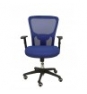 SILLA POZUELO RESPALDO MALLA AZUL ASIENTO 3D AZUL 20SABALI229