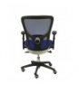 SILLA POZUELO RESPALDO MALLA AZUL ASIENTO 3D AZUL 20SABALI229