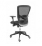 SILLA POZUELO RESPALDO MALLA NEGRO ASIENTO 3D NEGRO 20SNBALI840