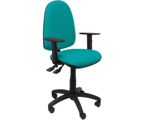 SILLA TRIBALDOS CON BRAZOS REGULABLES VERDE 1007CPBALI39B10