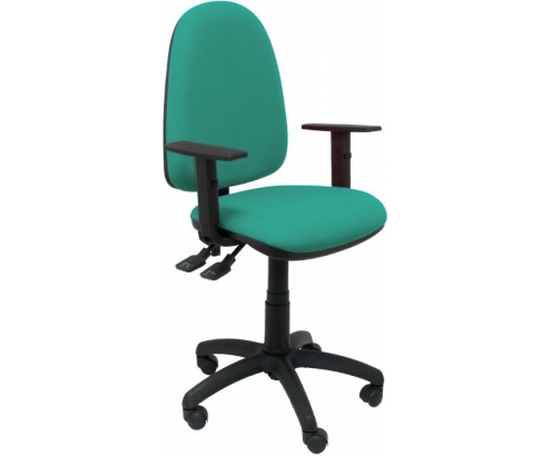 SILLA TRIBALDOS CON BRAZOS REGULABLES VERDE 1007CPBALI456B10