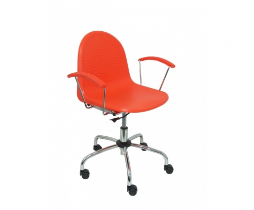 SILLA VES GIRATORIA COLOR NARANJA 320GNA 