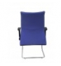 SILLON ALBACETE CONFIDENTE PATIN BALI AZUL 208CPBALI229