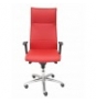 SILLON ALBACETE PIEL ROJO 206SP350