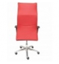 SILLON ALBACETE PIEL ROJO 206SP350