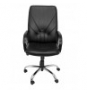 SILLON ALBERCA SIMILPIEL NEGRO 319NE