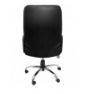 SILLON ALBERCA SIMILPIEL NEGRO 319NE