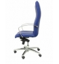 SILLON CAUDETE SIMILPIEL AZUL 115DBSPAZ