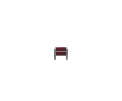 SILLON DE ESPERA LAZARO BALI ROJO 52BALI933