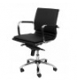 SILLON YESTE CONFIDENTE GIRATORIO SILMIPIEL NEGRO 255CBNE