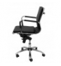 SILLON YESTE CONFIDENTE GIRATORIO SILMIPIEL NEGRO 255CBNE