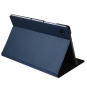 SilverHt Bookcase Wave Funda Tablet 10.5 para Samsung Galaxy TAB A8 Modelo SM-X200 SM-X205 Azul