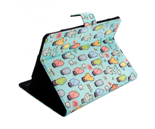 SilverHT Funda Universal Rotatory 360Âº (9 - 10.1'') Cactoos Green metal