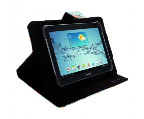 SilverHT Funda Universal Rotatory 360Âº (9 - 10.1'') Cactoos Green metal