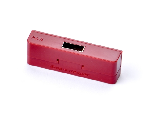 Smartkeeper CSK-PL10 bloqueador de puerto Llave de bloqueador de puerto Paralelo Rojo