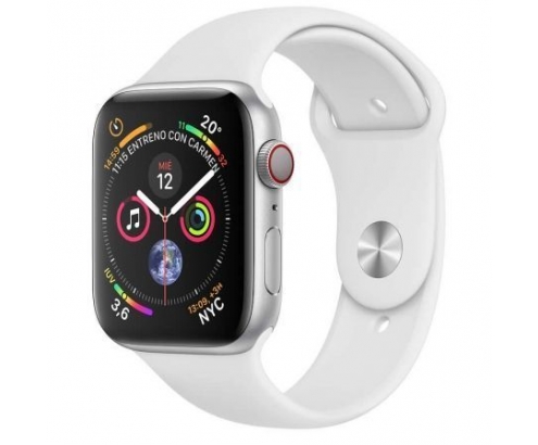 SMARTWATCH APPLE SERIES 4 GPS/CELL 44MM STAINLESS BLANCO MTX02TY/A