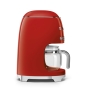 Smeg DCF02RDEU cafetera eléctrica Totalmente automática Cafetera de filtro 1,4 L