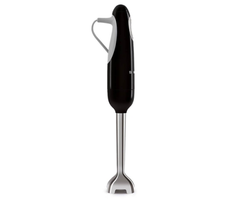 Smeg HBF11BLEU licuadora Batidora de inmersión 700 W Negro, Acero inoxidable