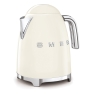Smeg KLF03CREU tetera eléctrica 1,7 L 2400 W Crema de color
