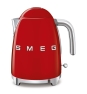 Smeg KLF03RDEU tetera eléctrica 1,7 L 2400 W Rojo