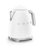 Smeg KLF03WHMEU tetera eléctrica 1,7 L 2400 W Blanco