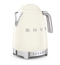 Smeg KLF04CREU tetera eléctrica 1,7 L 2400 W Crema de color