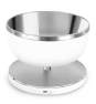 Smeg KSC01WHMWW báscula de cocina Acero inoxidable, Blanco Encimera Alrededor Báscula electrónica de cocina
