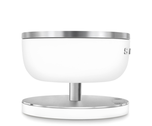 Smeg KSC01WHMWW báscula de cocina Acero inoxidable, Blanco Encimera Alrededor Báscula electrónica de cocina