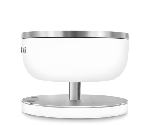 Smeg KSC01WHMWW báscula de cocina Acero inoxidable, Blanco Encimera Alrededor Báscula electrónica de cocina